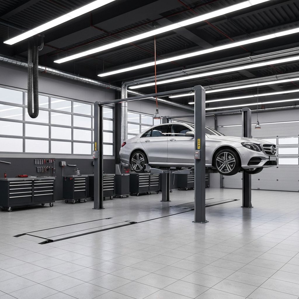 Mercedes-Benz service center in Dushanbe